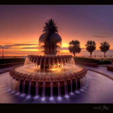 Pineapple Fountain, USA