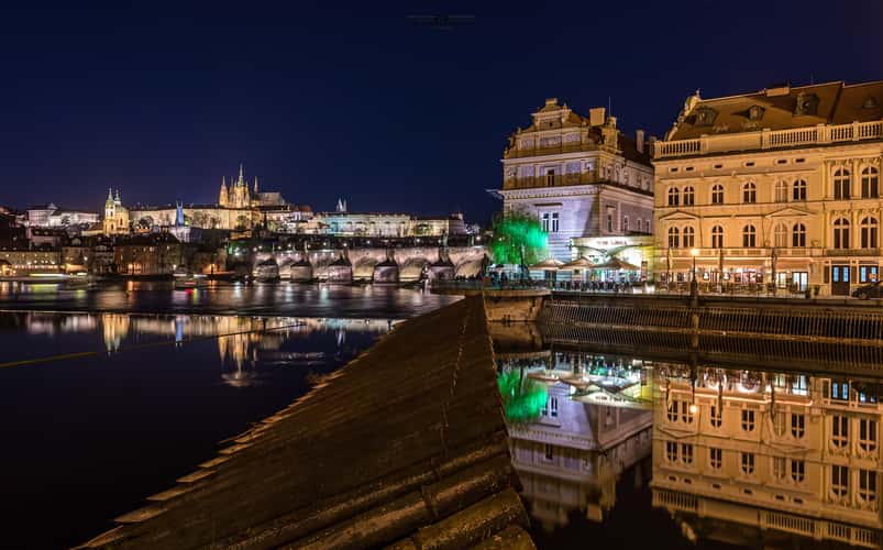 Prague Wiev to Karlsbridge