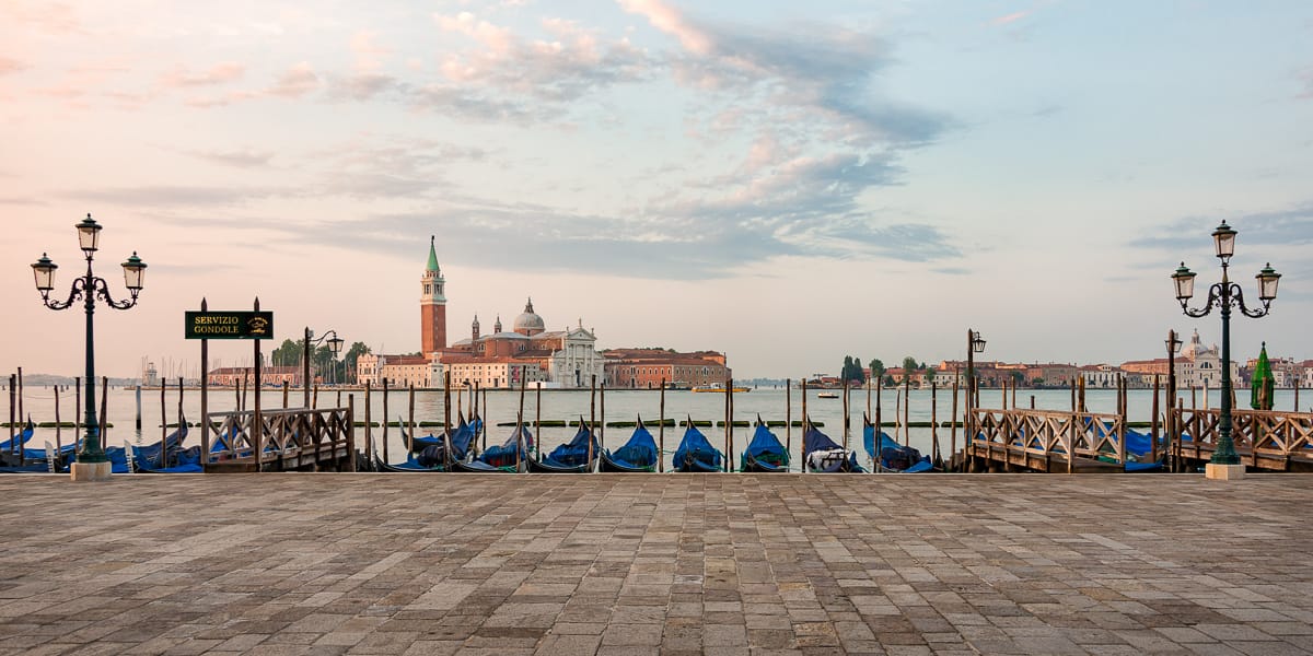 View to San Giorgio Maggiore, Venice, Italy
