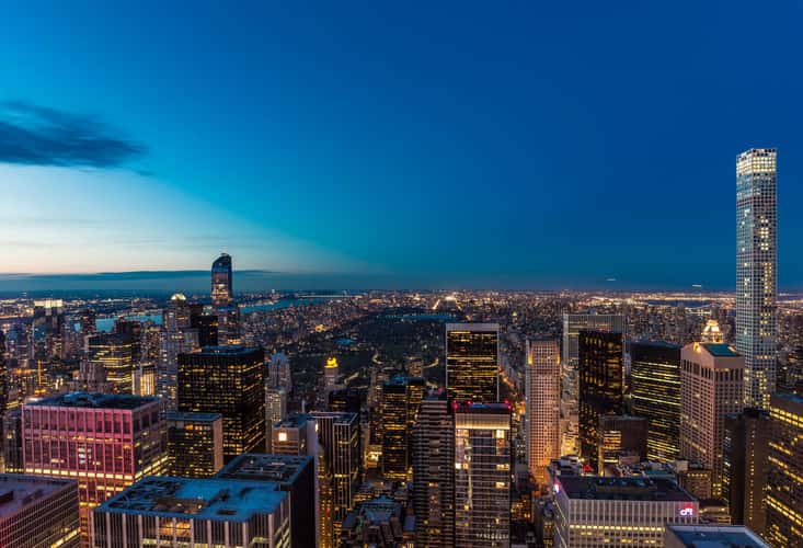 Rockefeller Center Central Park View