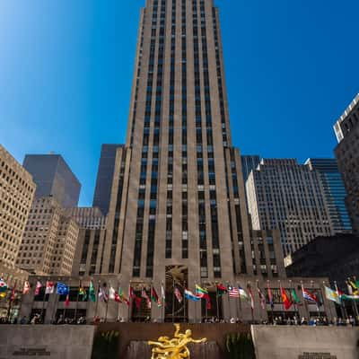 Rockefeller Center - Ice Skating Rink, USA