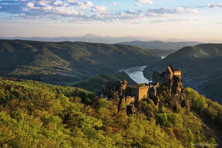 Aggstein Castle from Druidentürme