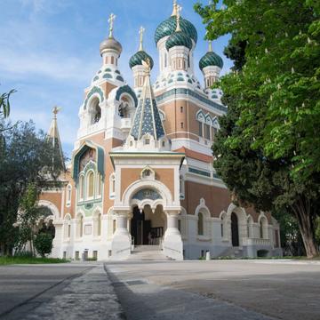 Russian cathedral, Nice, France