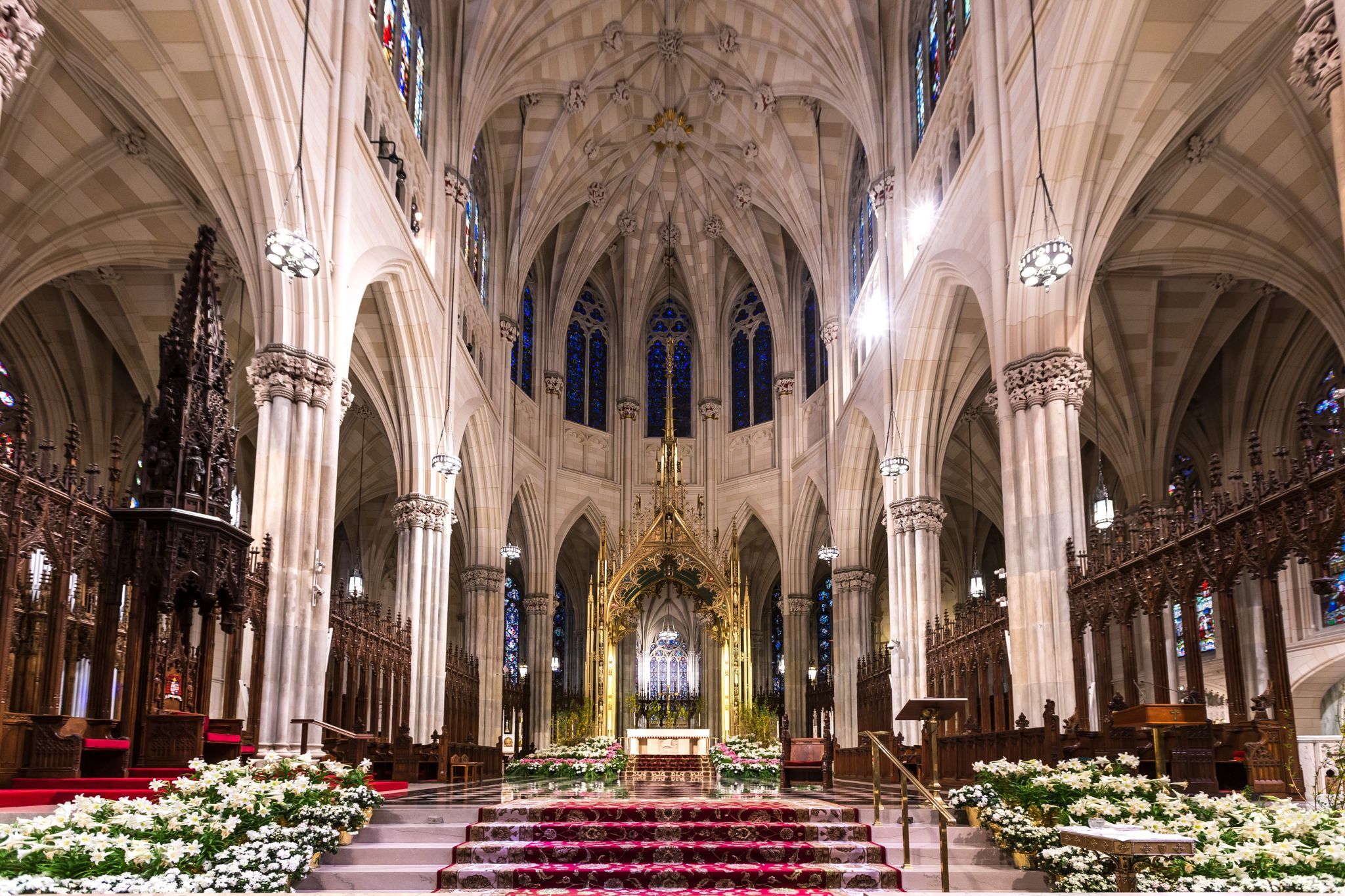 Saint Patrick's Cathedral (inside), New York City, USA