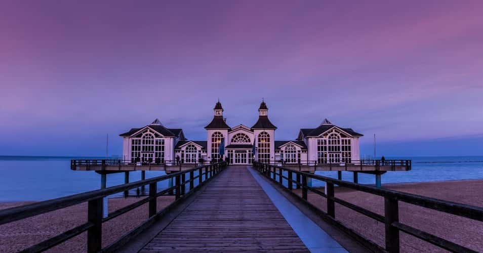 Sellin Pier front view