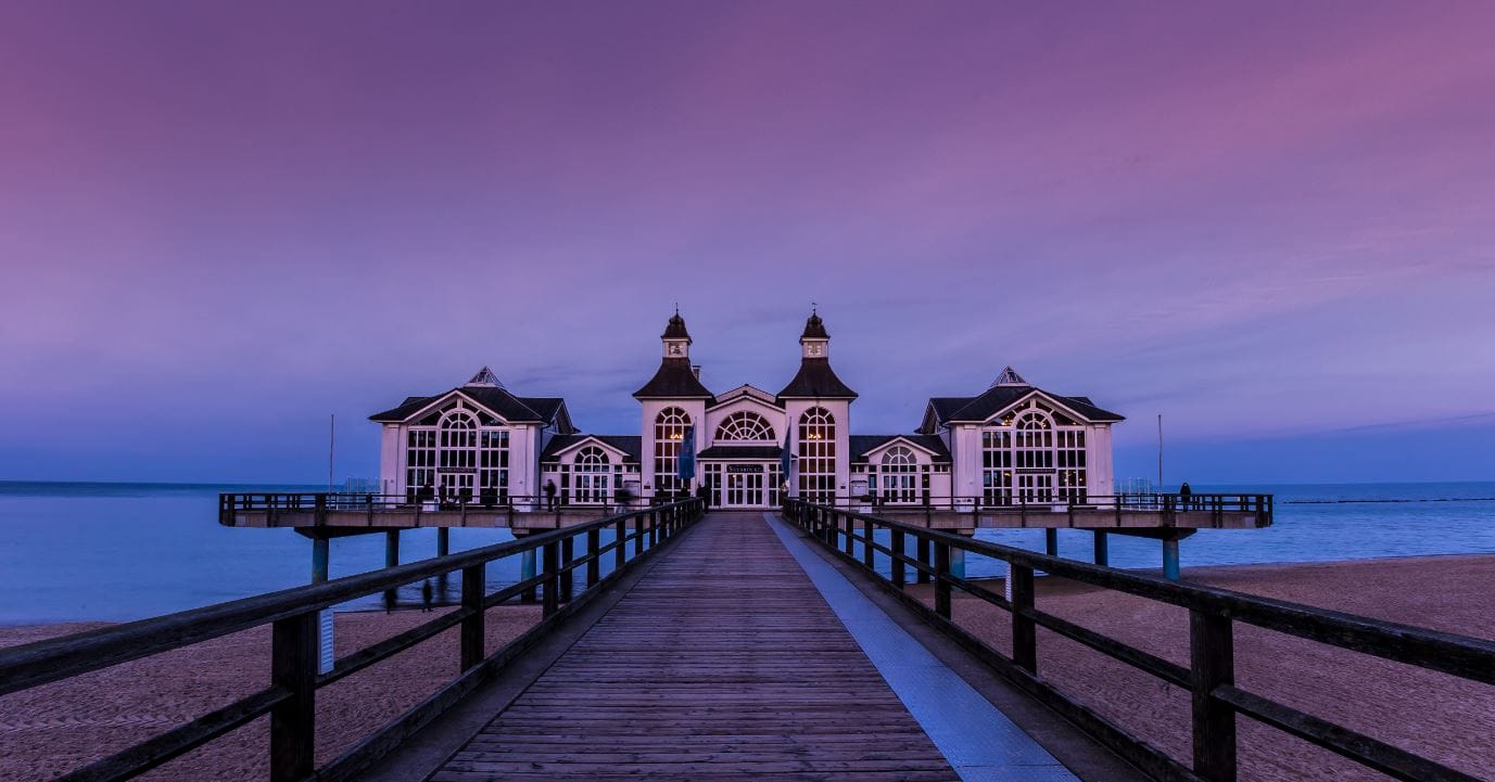 Sellin Pier front view, Germany