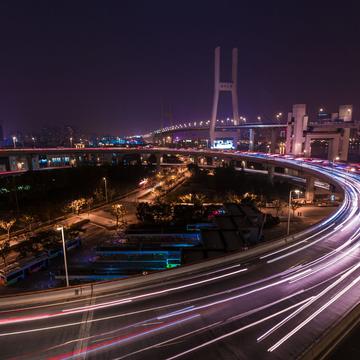 Nanpu Bridge - Shanghai Highway Swirl, China