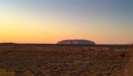 Sunrise at Uluru