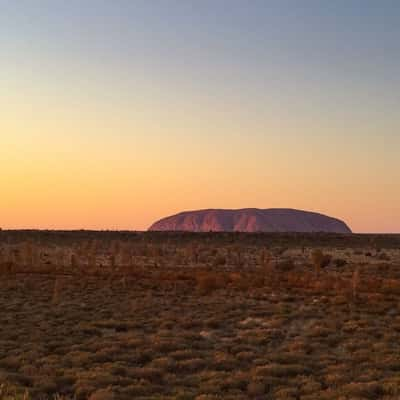 Sunrise at Uluru, Australia