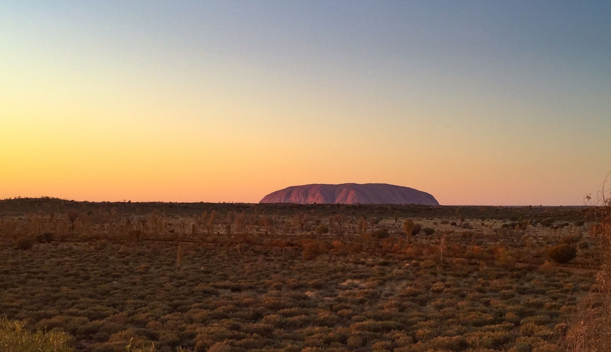 Sunrise at Uluru, Australia