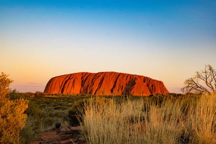 Sunset at Uluru