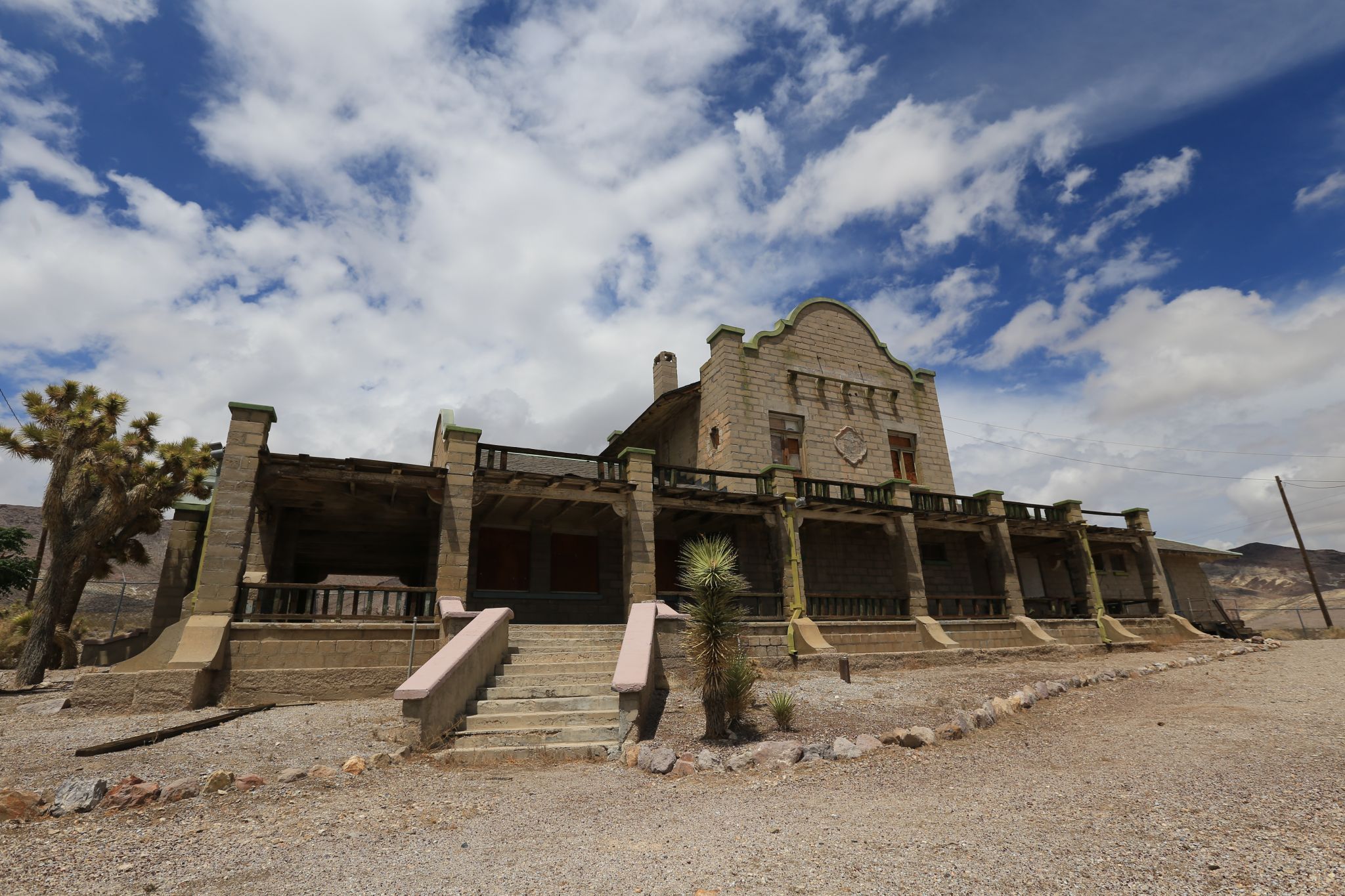 Train Station - Ghost Town Rhyolite, USA