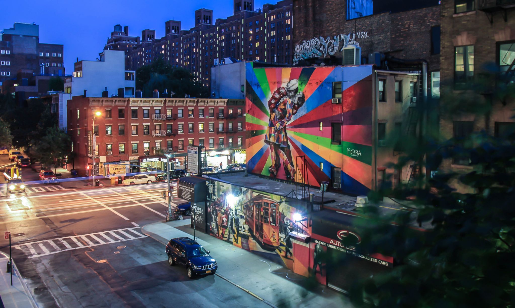 Wall painting, USA