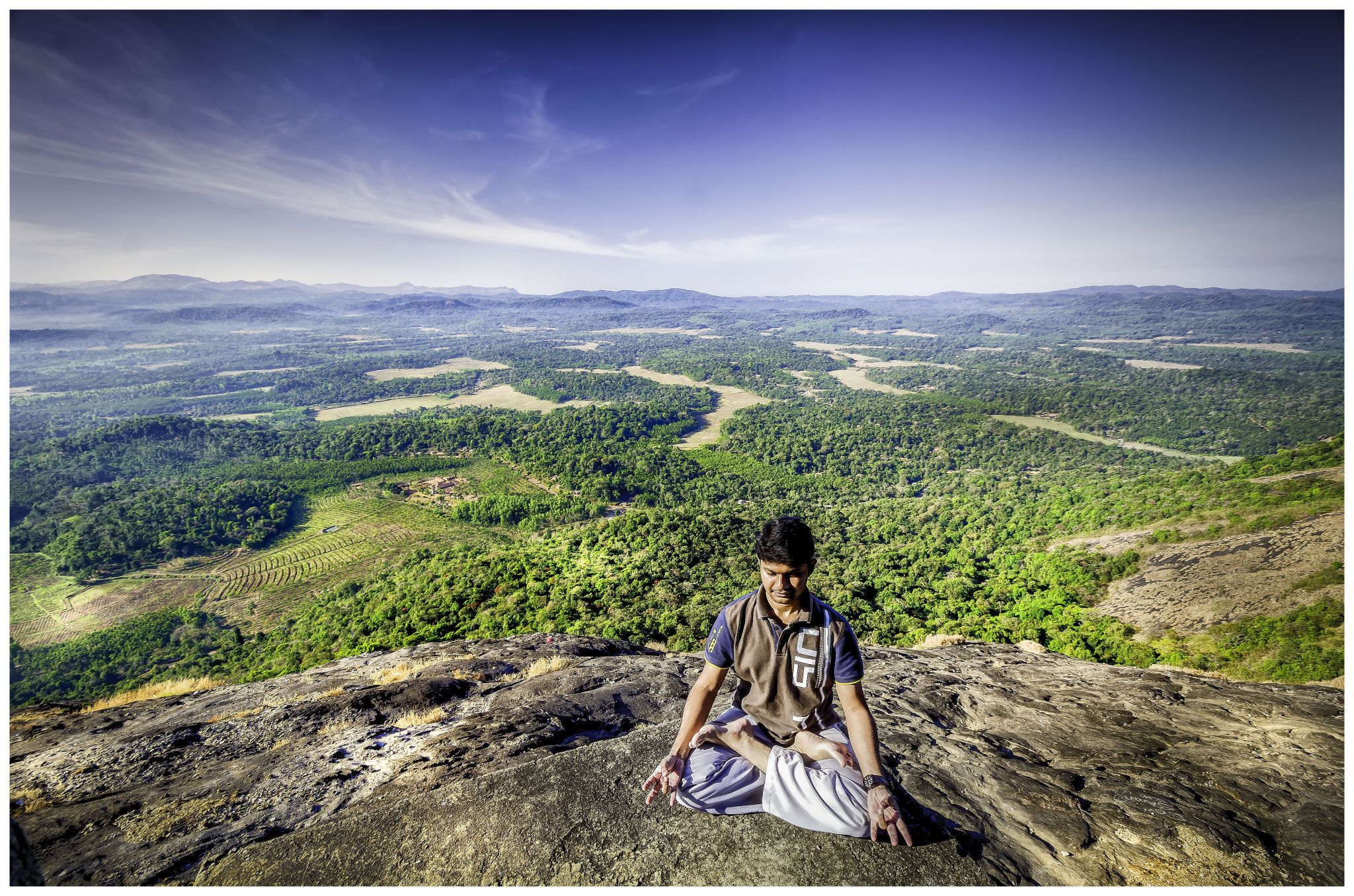 Yoga @ Kundadri, India