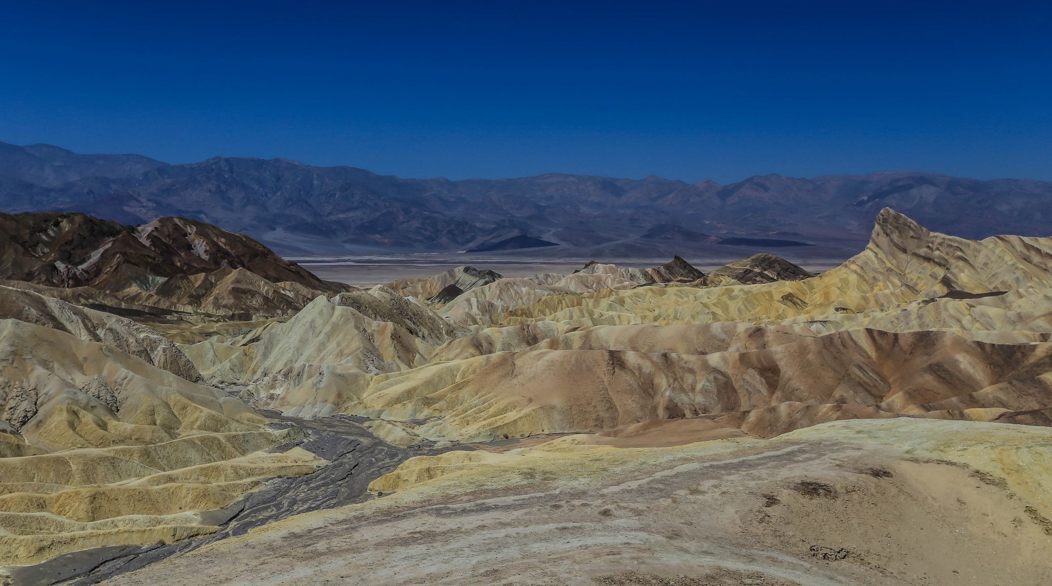 Zabriskie Point, Death Valley, USA