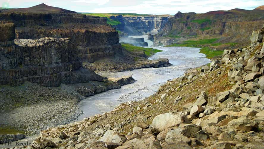 A River In Vatnajökull-Nationalpark