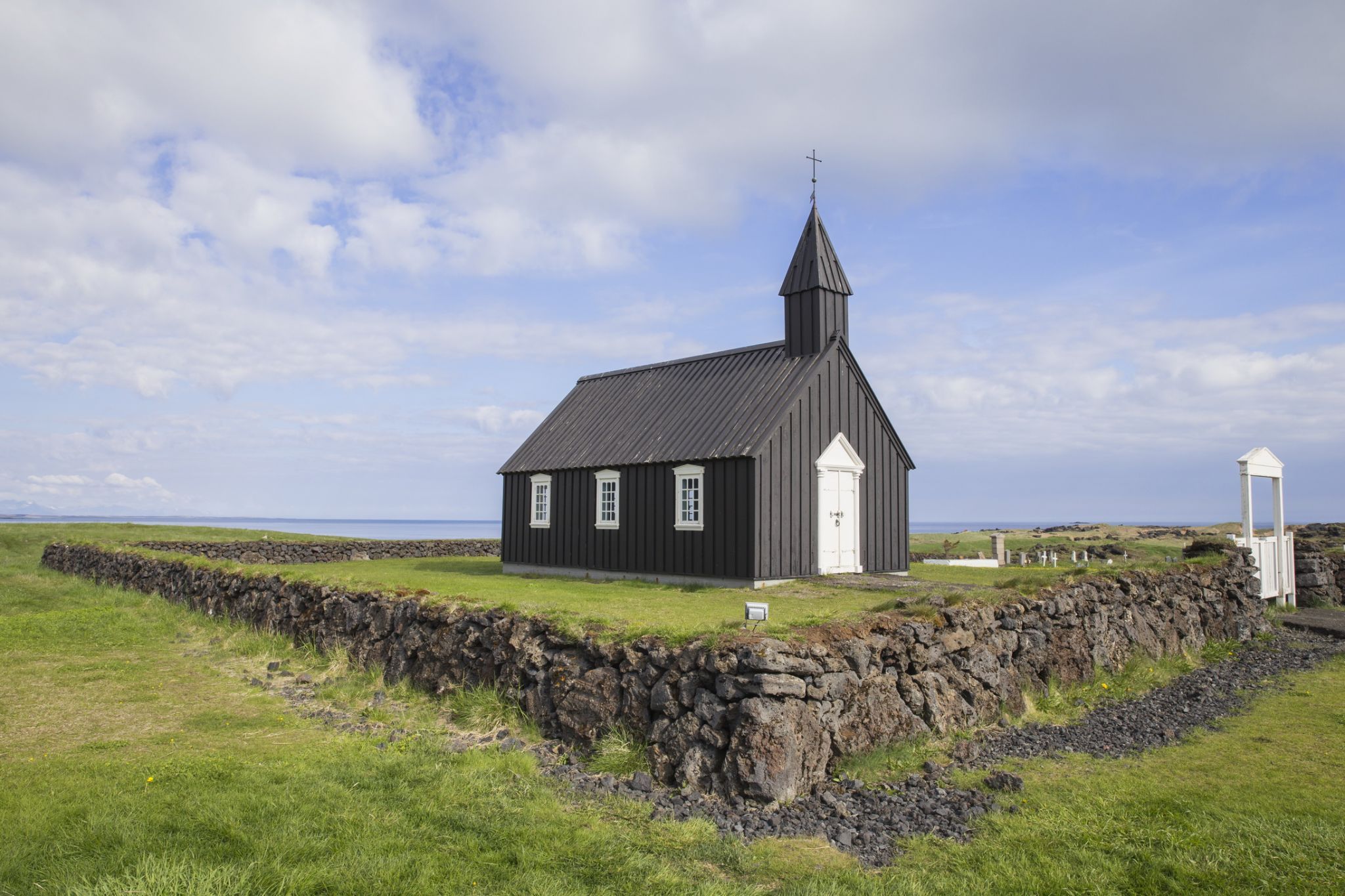 Búðakirkja, The Church at Búðir, Snaefellsnes, Iceland