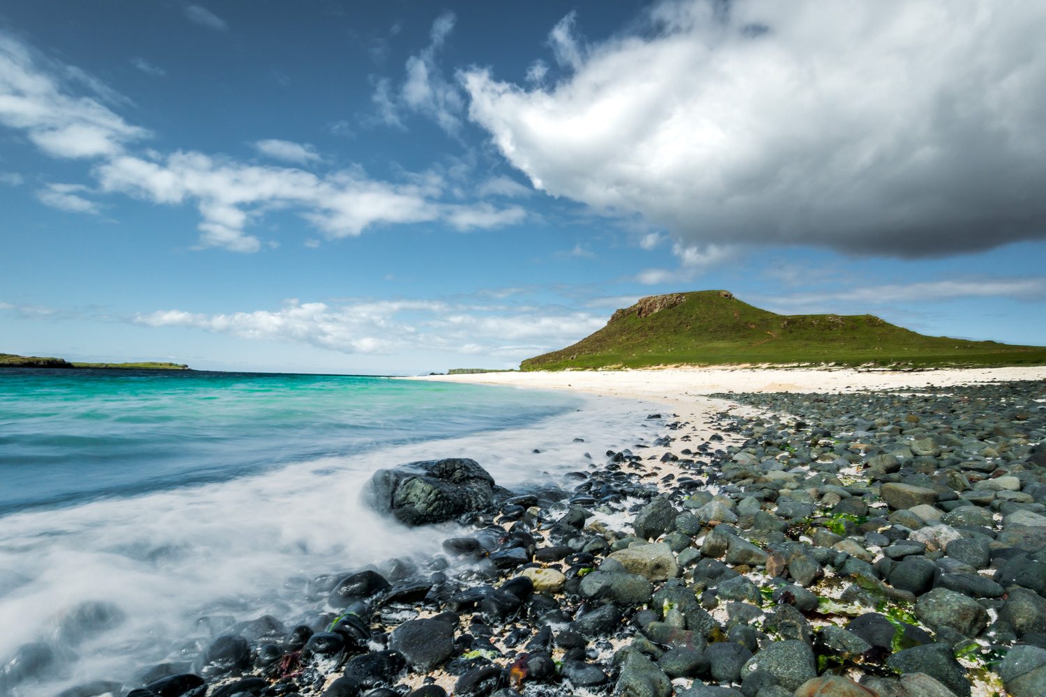 Coral Beach on the Isle of Skye, Scotland, United Kingdom