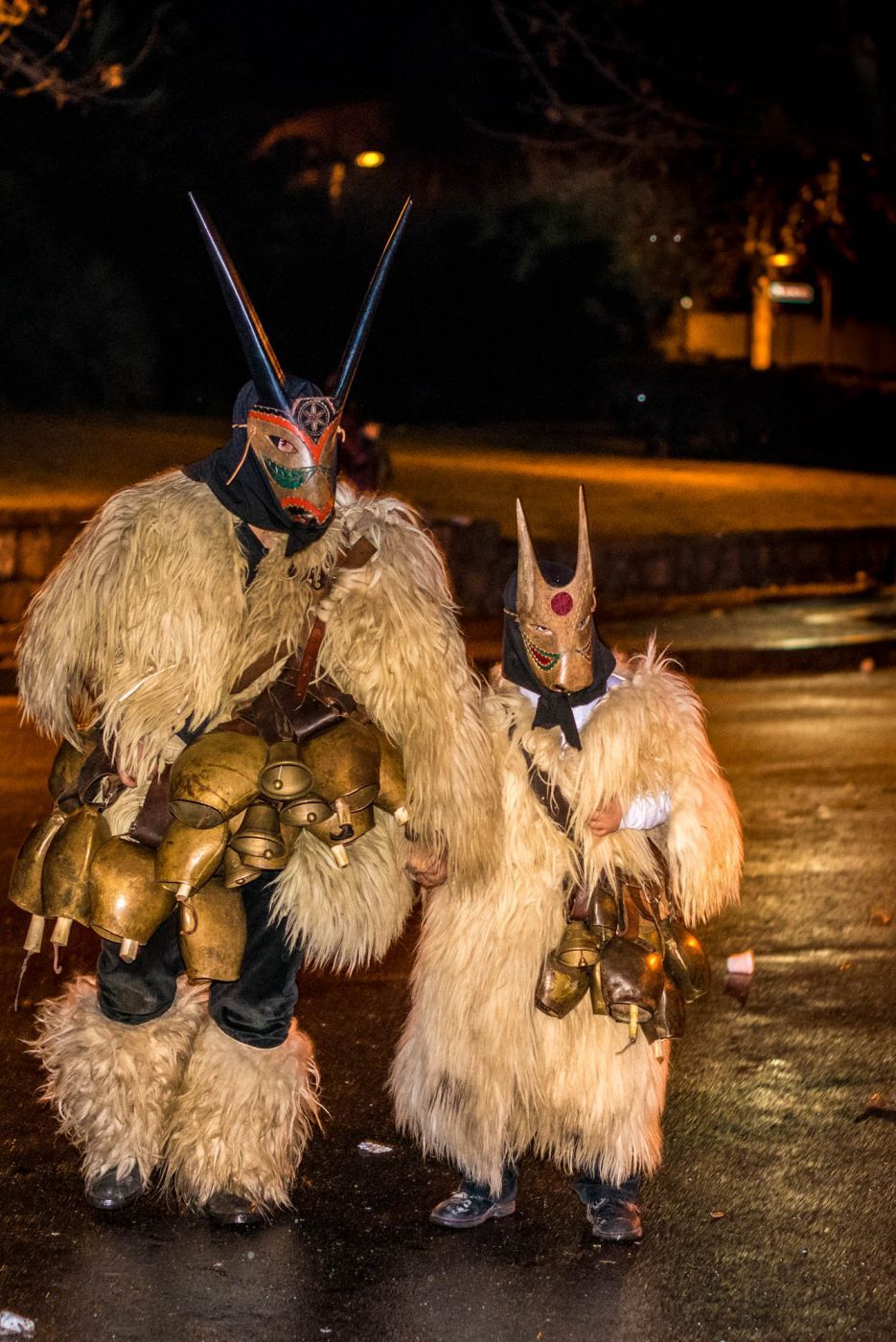 Festa Sant Antonio Ottana, Italy