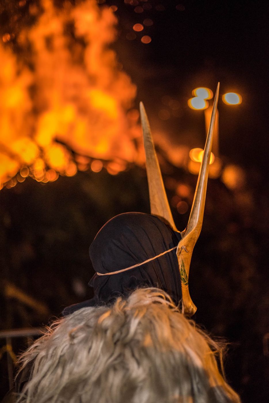 Festa Sant Antonio Ottana, Italy