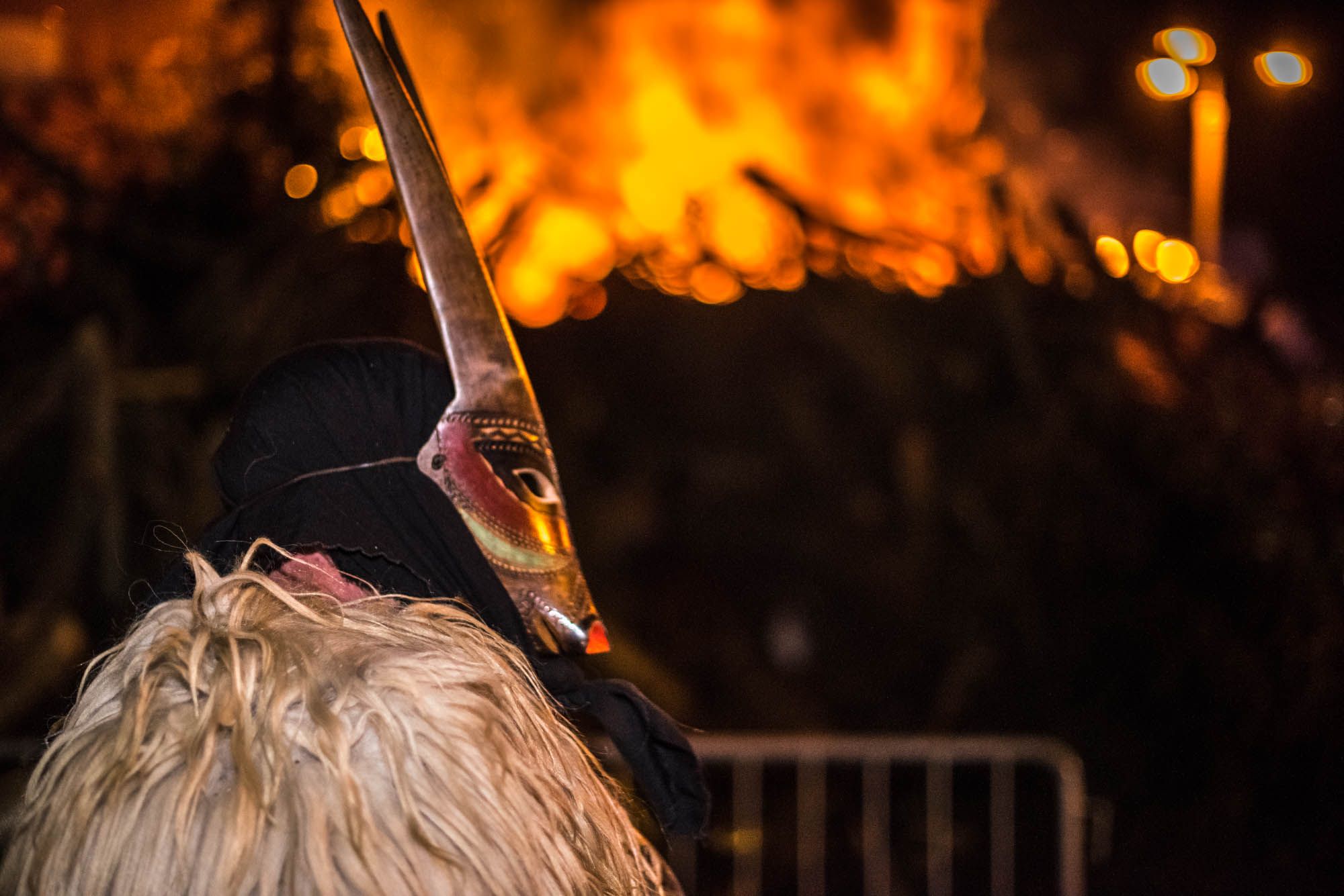 Festa Sant Antonio Ottana, Italy