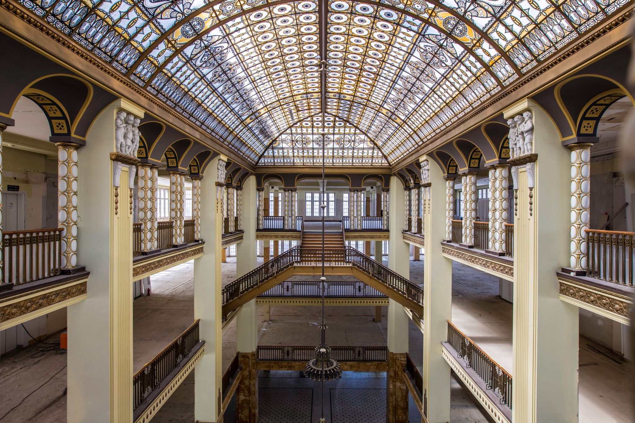 Inside of the Grand Budapest Hotel - Kaufhaus Görlitz, Germany