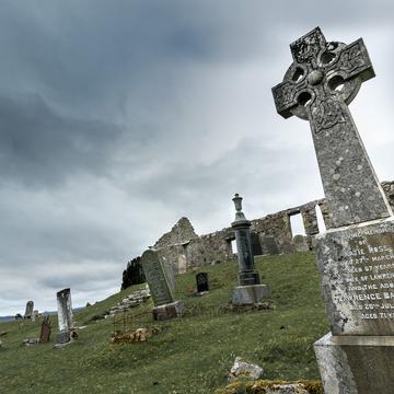Graveyard on Skye, Scotland, United Kingdom