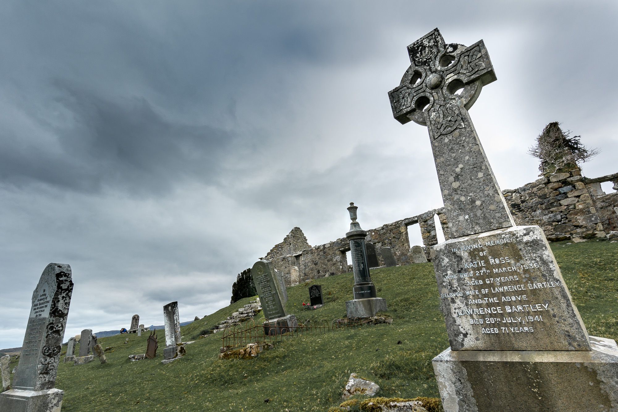 Graveyard on Skye, Scotland, United Kingdom