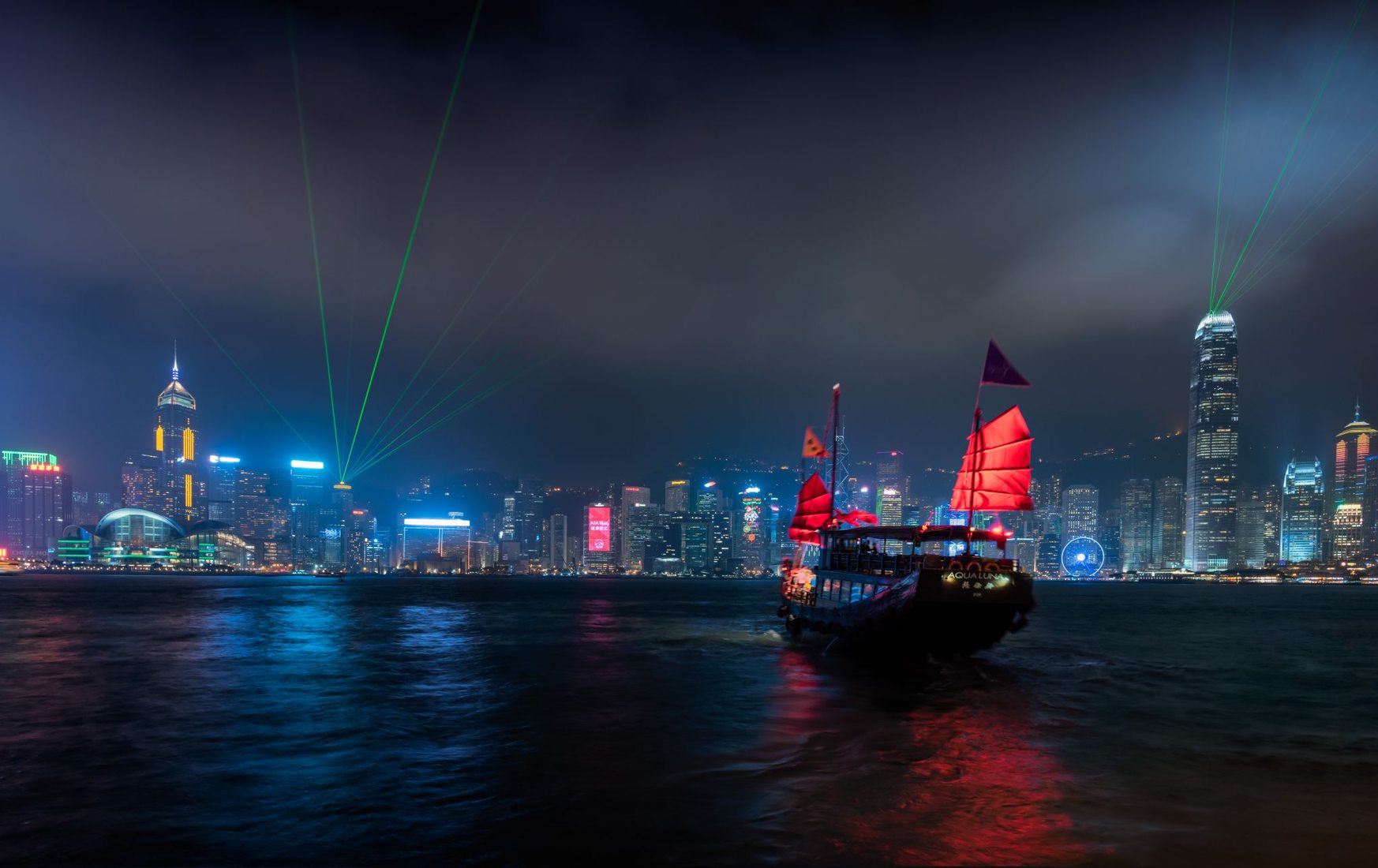 Hong Kong Junk Boats, Hong Kong
