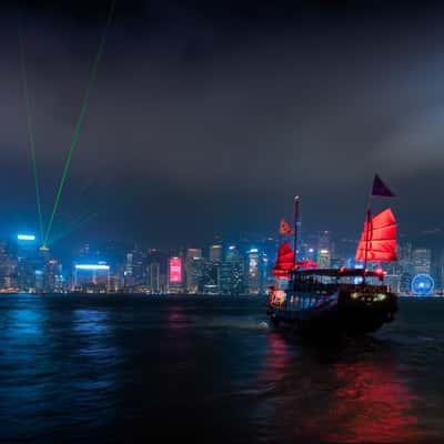 Hong Kong Junk Boats, Hong Kong