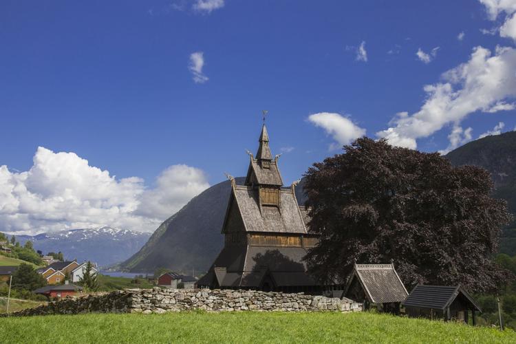 Hopperstad Stave Church in Norway