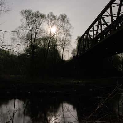 Ideal Full-Moon Place at river Wupper, Germany