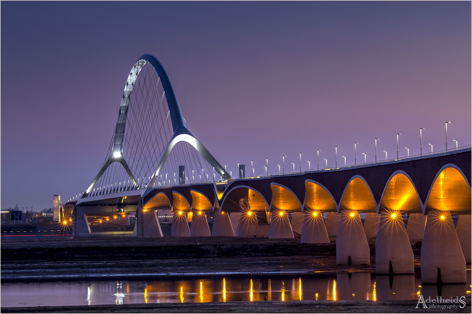 Oversteek bridge, Nijmegen, Netherlands