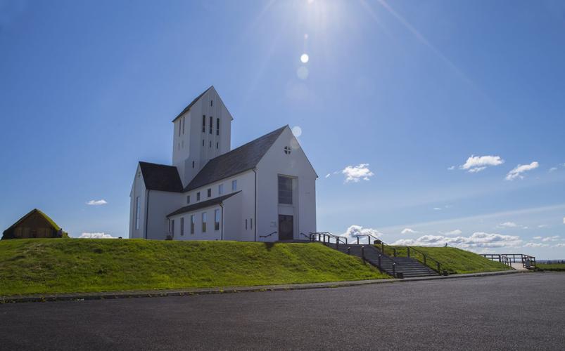 Skalholt Cathedral in Iceland