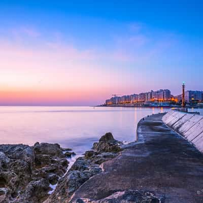 Sunrise over Sliema, Malta