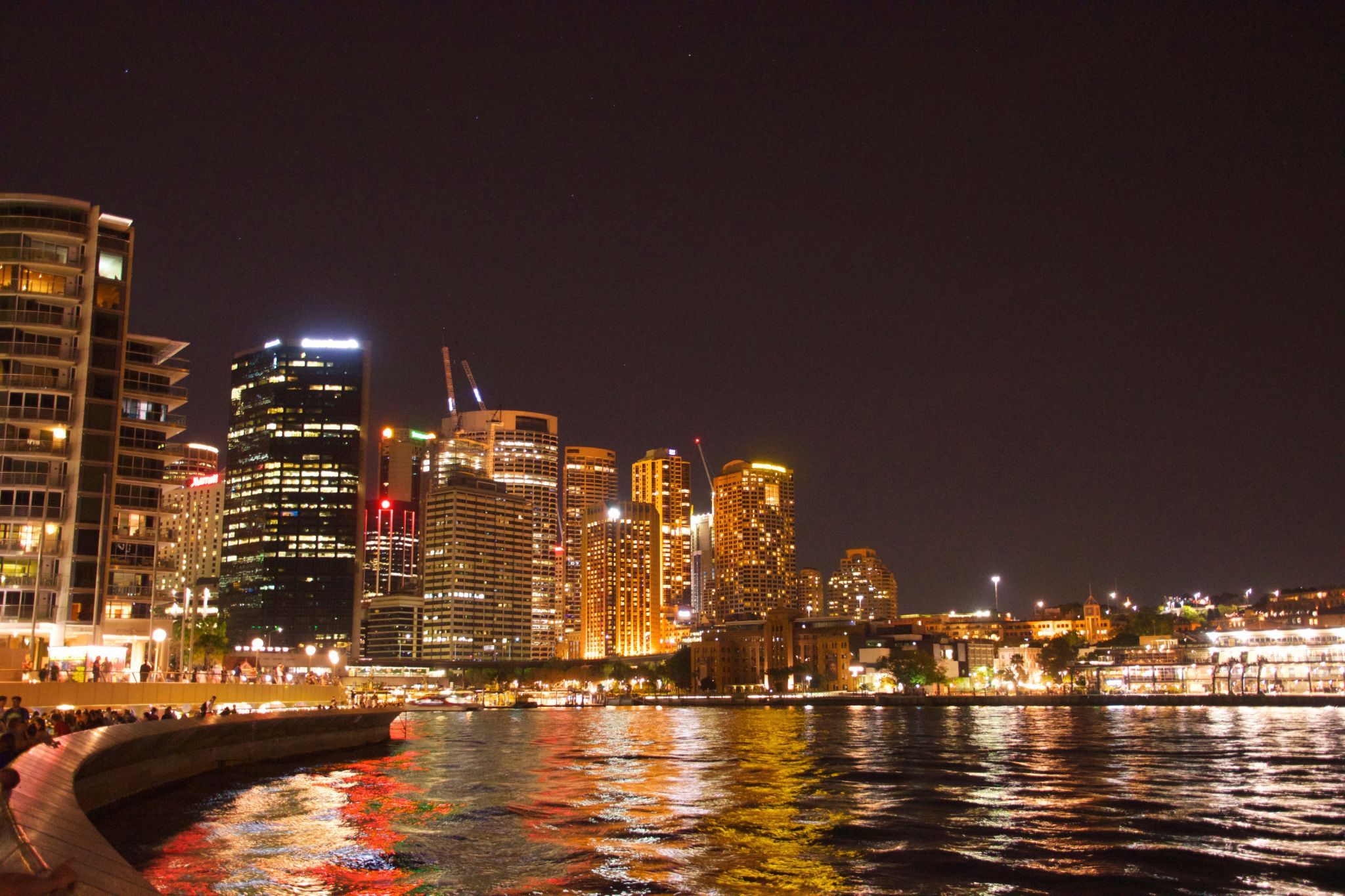 Sydney Harbour at night, Australia