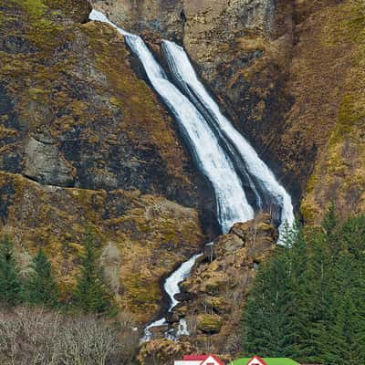 Systrafoss Waterfalls, Iceland