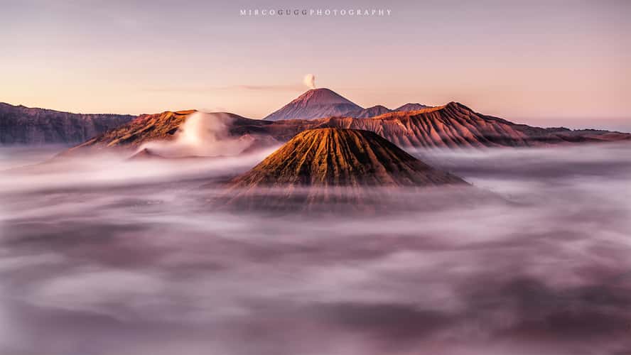 Sunrise at Mount Bromo