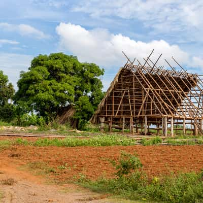 Tobacco barn, Cuba