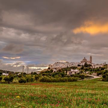 View of Locorotondo, Puglia, Italy