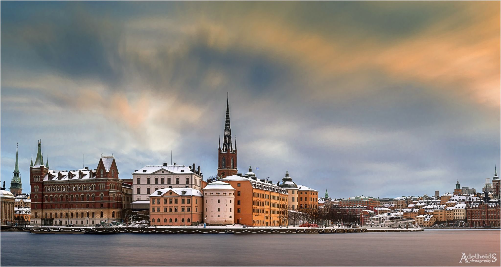 View of Riddarholm, Stockholm, Sweden
