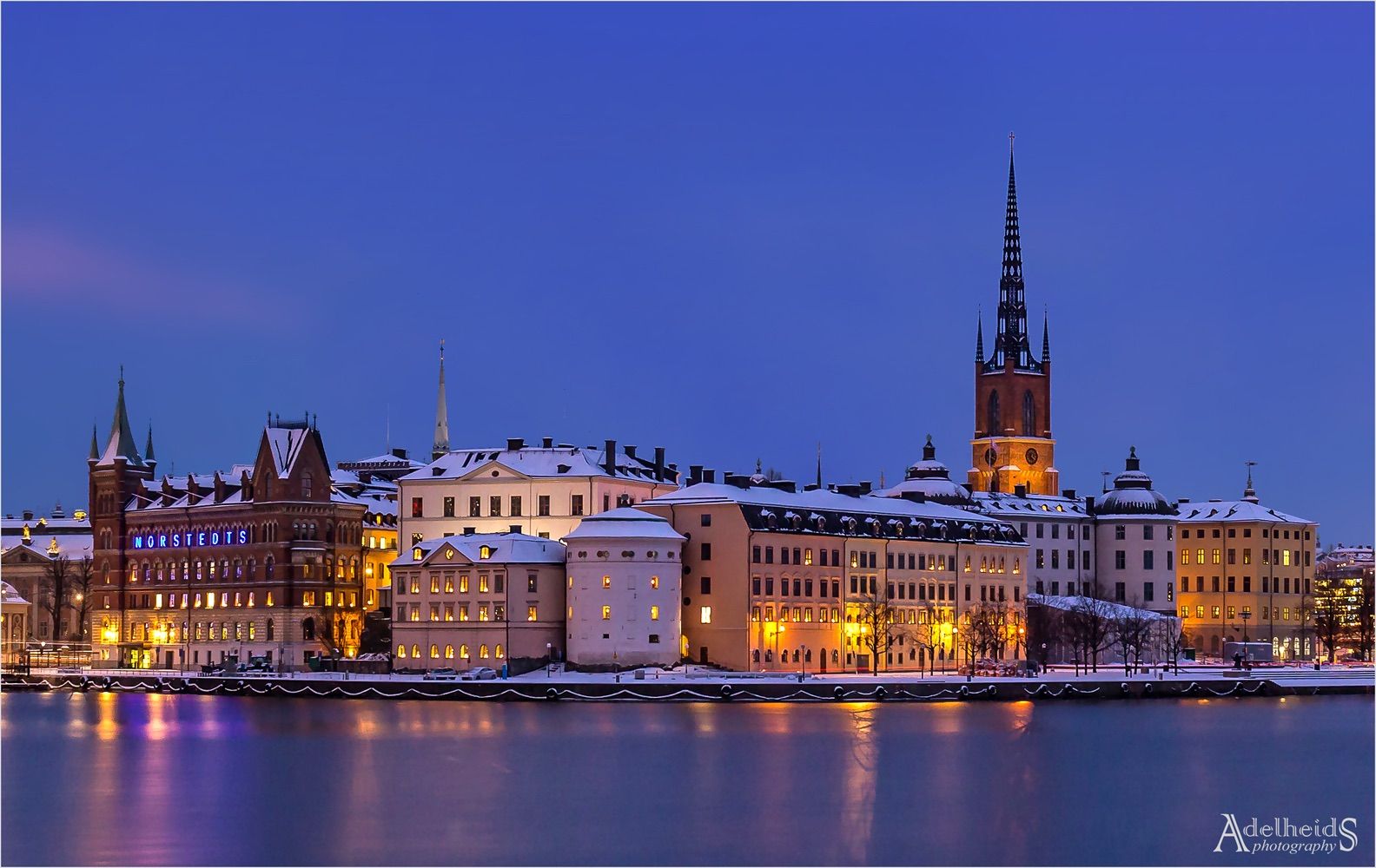 View of Riddarholm, Stockholm, Sweden