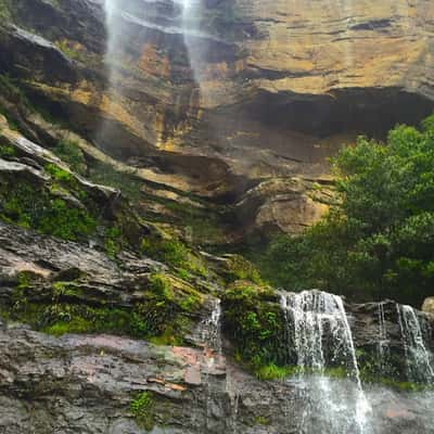 Waterfall in the Mountains - Katoomba Falls, Australia