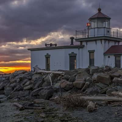 West Point Lighthouse, Seattle, USA