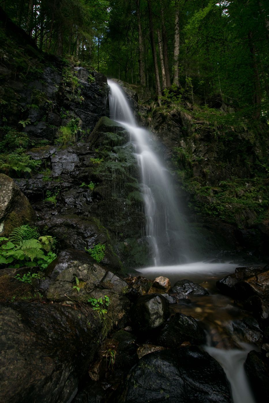 Zweribach Waterfall, Germany