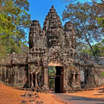 Angkor Thom Victory Gate, Cambodia