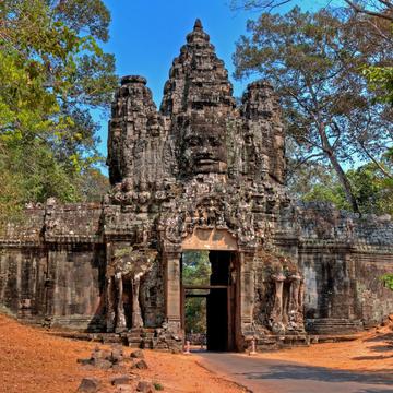 Angkor Thom Victory Gate, Cambodia