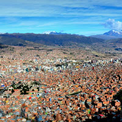 Another view of La Paz, Bolivia