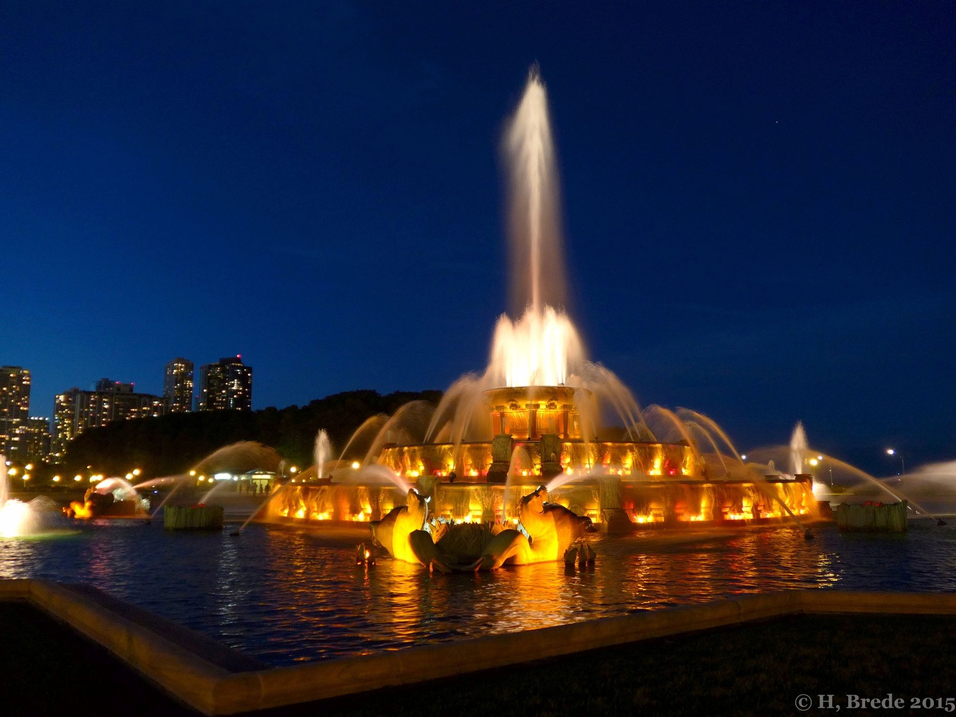 Blue Hour in Chicago, USA