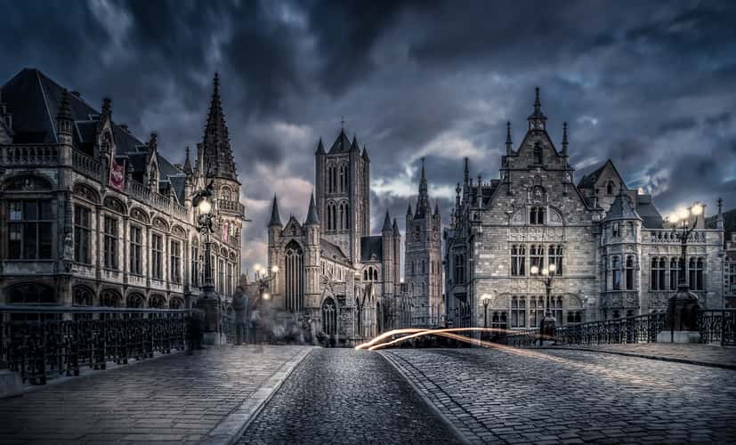 Bridge St-Michiels, Ghent